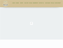 Tablet Screenshot of golfclub-terralago.com